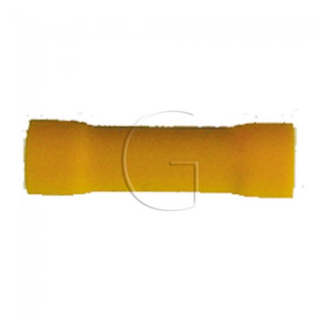 10er-Set Kerb Kabelschuhe / Seildurchmesser = 4 - 6 mm² / Farbe = Gelb