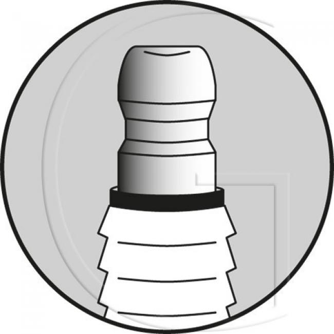 10er-Set Zündkerzen / Typ CHAMPION = / Typ BOSCH = / Typ DENSO = nicht verschraubbarer Kopf (1)