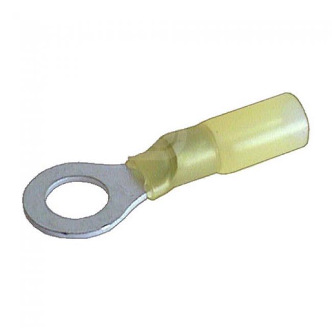 25 Stk - Ringkabelschuh 8 mm, Gelb