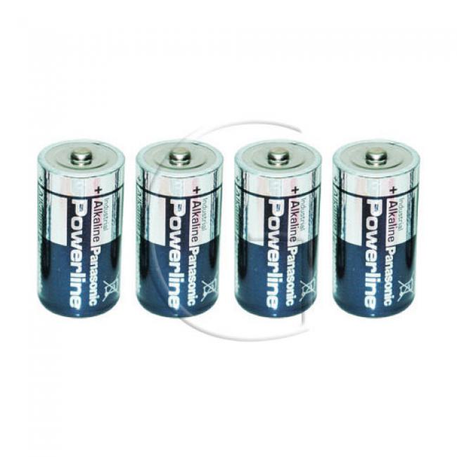 4er-Set universelle Batterien / L = 50 mm / Ø = 26,2 mm / Spannung = 1,5 Volt
