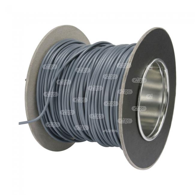 50 m - Kabel 1x2 mm², Grau