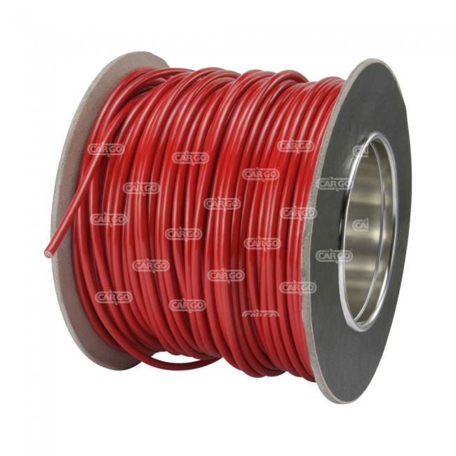 50 m - Kabel 1x4 mm², Rot - Passend für: Wood Auto CAB1070R