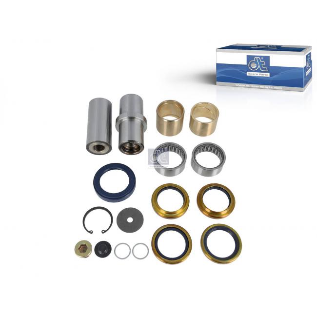 Achsschenkelbolzensatz - DT Spare Parts 3.96202 / D: 22,5 mm, D1: 64 mm, D2: 50 mm, M24 x 1,5, L1: 108 mm, L2: 119 mm