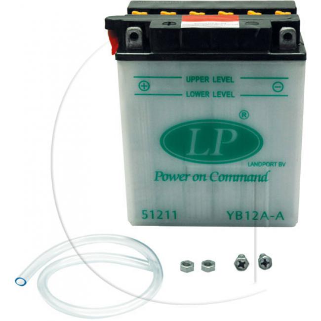 Batterie / L = 135 mm / B = 81 mm / H = 161 mm / Spannung = 12 Volt / Kapazität = 12 Ah / Typ = CB12... - + = links
