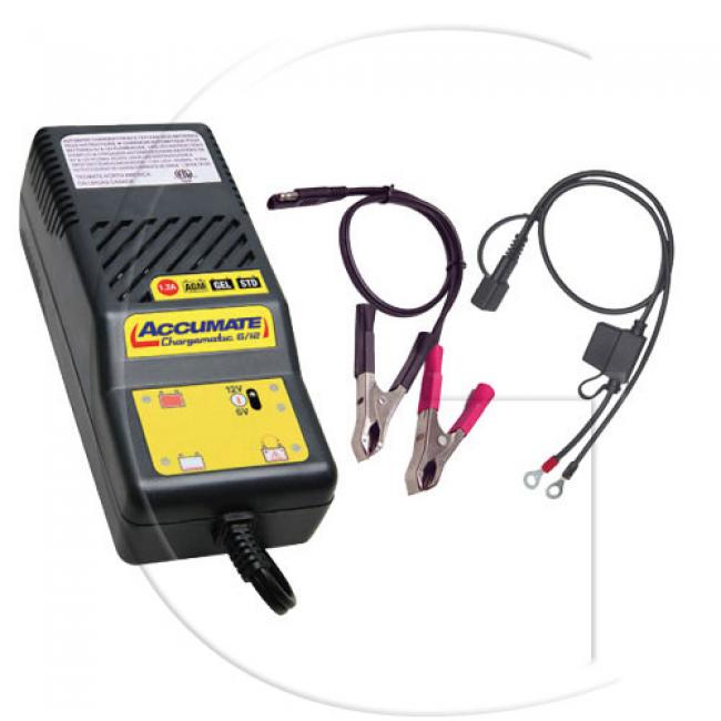 Batterieladegerät / Eingangsspannung = 220 - 240 Volt / Batteriespannung = 12 & 6 Volt /... - 4-stufiges interaktives Lade- und Erhaltungsgerät