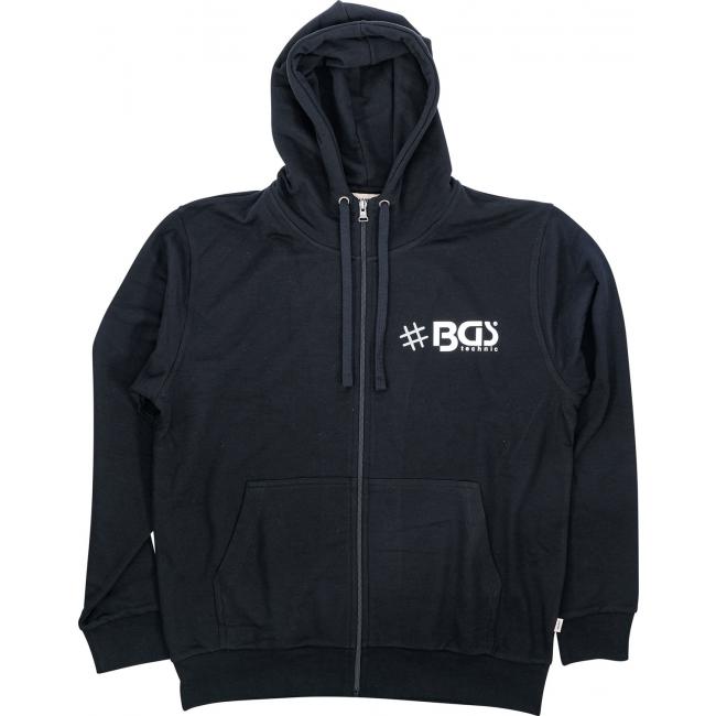 BGS® Kapuzen-Sweatjacke, Größe 3XL