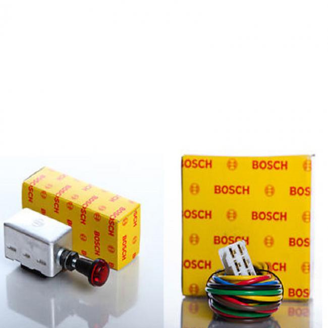 Bosch Warnblinkschalter Warnlichtgeber 6 Volt mit Kabelsatz F026T00013