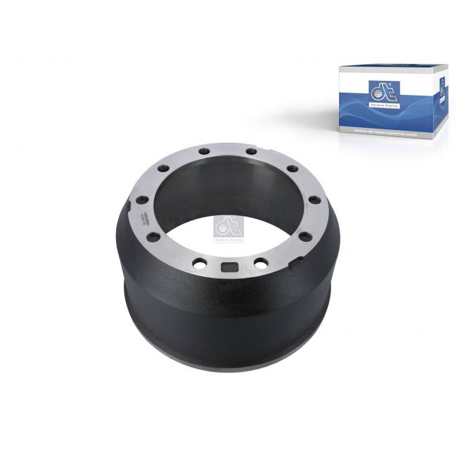 Bremstrommel - DT Spare Parts 10.13214 / D: 420 mm, 10 bores, B: 23 mm, P: 335 mm, D: 290 mm, H: 253 mm, B: 192 mm