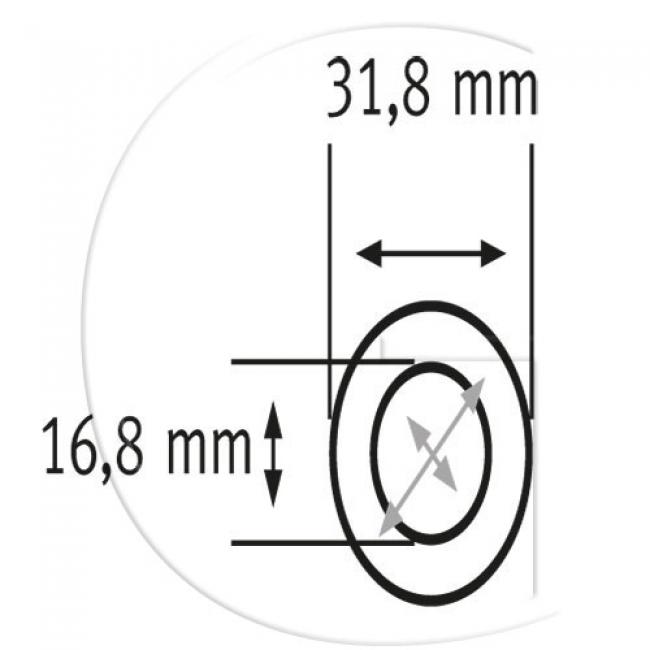 Ersatzringe für Ringkettenräder / Aussendurchmesser = 31,8 mm / Innendurchmesser = 16,8 mm / Zähne =... - Klein