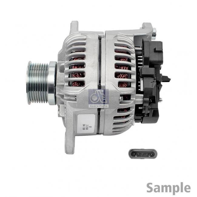 Generator - DT Spare Parts 2.21046 / 24 V, DP: 82 mm, I: 110 A