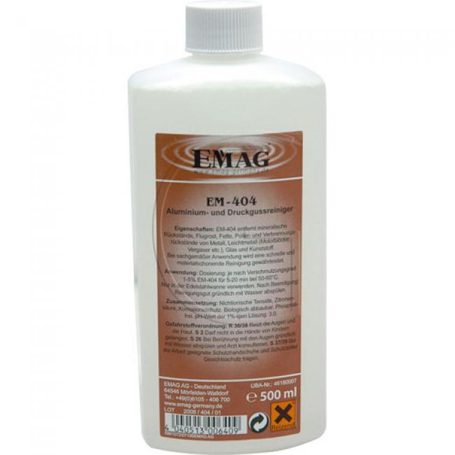 Konzentrierte Reinigungsflüssigkeit für den Ultraschallreiniger / Inhalt = 500 ml - für Emmi-20 HC & Emmi-40 HC