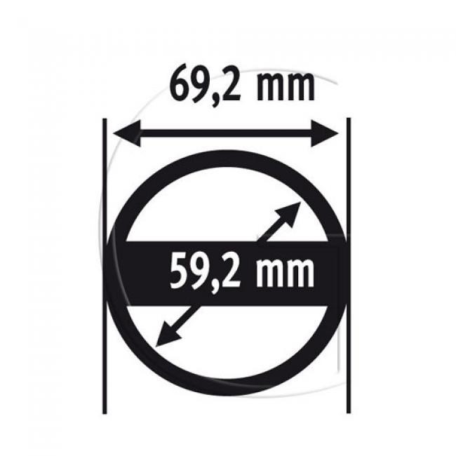Ölfilter / H = 69,8 mm / Gesamt Ø = 76,2 mm / Gewinde = 3/4” 16 / Mikron = 32m - Öl