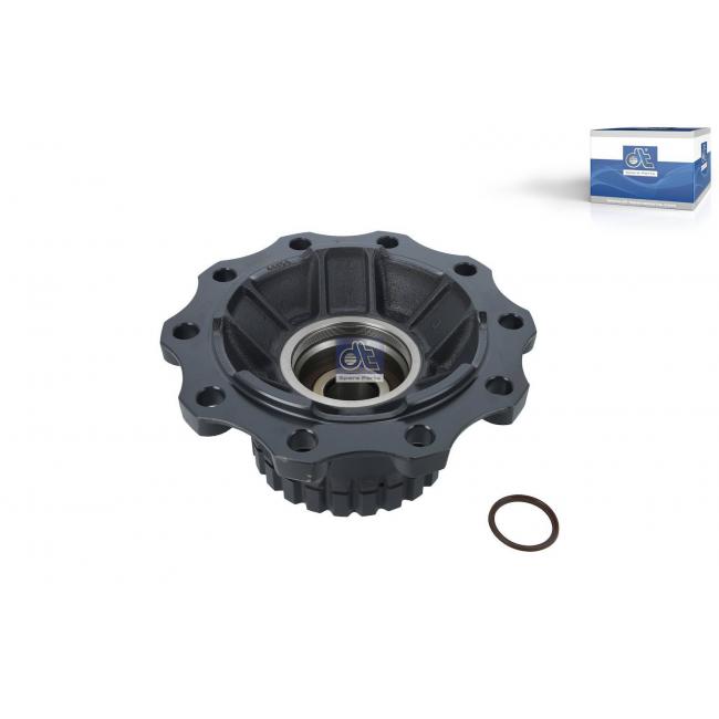 Radnabe, mit Lager - DT Spare Parts 2.65326 / D1: 115 mm, d2: 115 mm, 10 bores, B: 25 mm