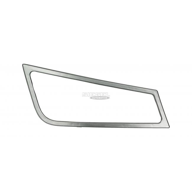 Rahmen, Nebelscheinwerfer, rechts, silber - SIEGEL Automotive SA2D0126