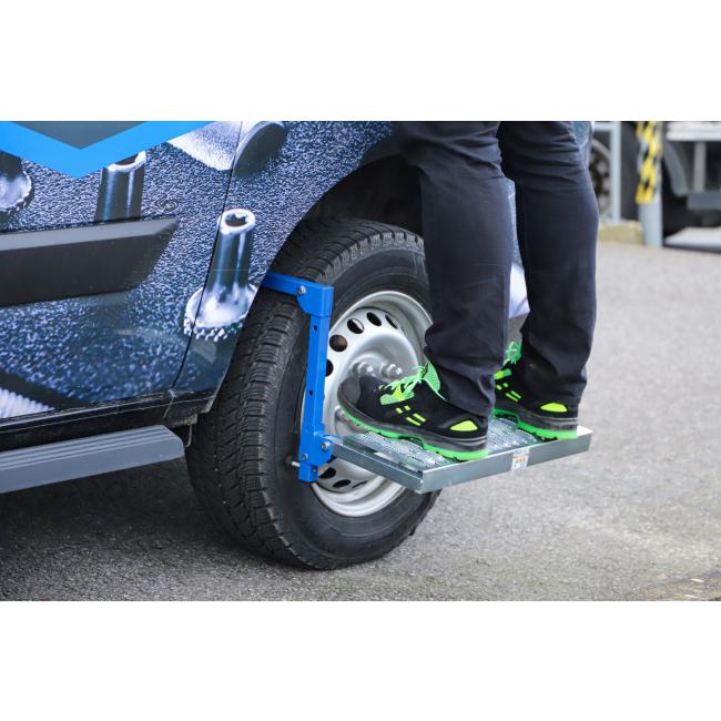 Reifen-Klapptritt, einstellbar, für Kleintransporter und 4x4 Fahrzeuge