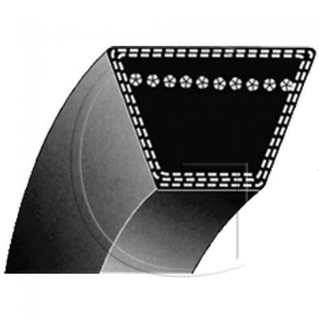 Riemen / L = 1525 mm / B = 1/2” = 12,7 mm / Typ = A60 - Antriebsriemen - Gearbox - für TWIN CUT