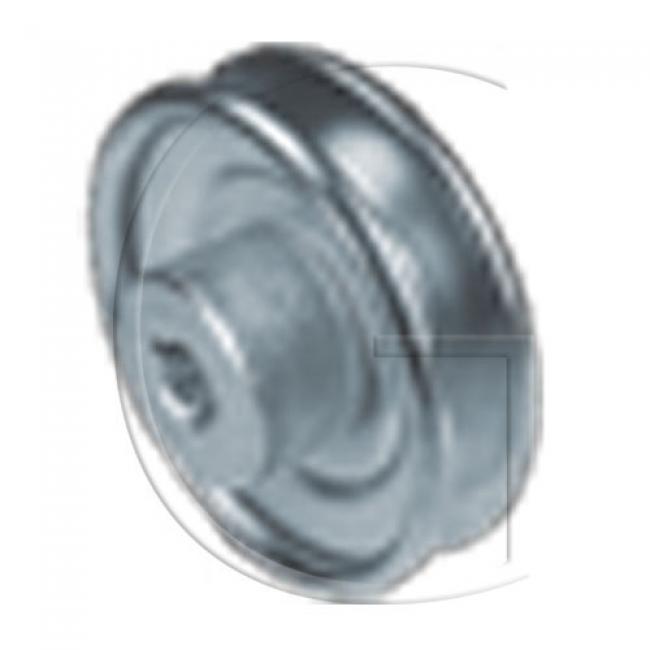 Riemenscheibe / Ø Riemenscheibe Innen = 5/8” = 15,87 mm / Ø Riemenscheibe Außen = 2 1/2” = 63,50 mm...