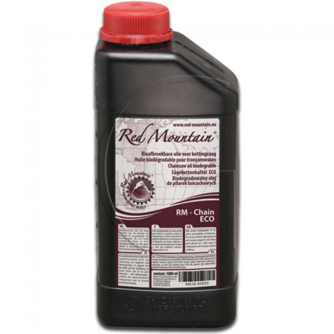 Sägekettenhaftöl auf Pflanzenbasis / Inhalt = 1 l - RED MOUNTAIN®