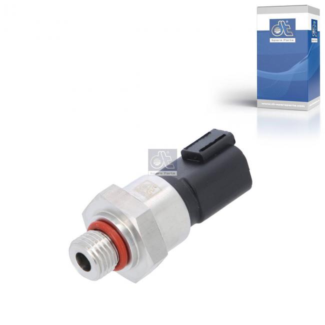 Sensor, Abgasdruck - DT Spare Parts 1.51150 / M14 x 1,5, SW: 27, L: 61,5 mm, 3 poles