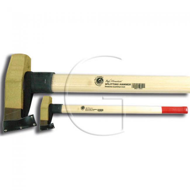 Spalthammer / L = 90 cm / Gewicht = 3000 g - Hickory mit Stielschutz