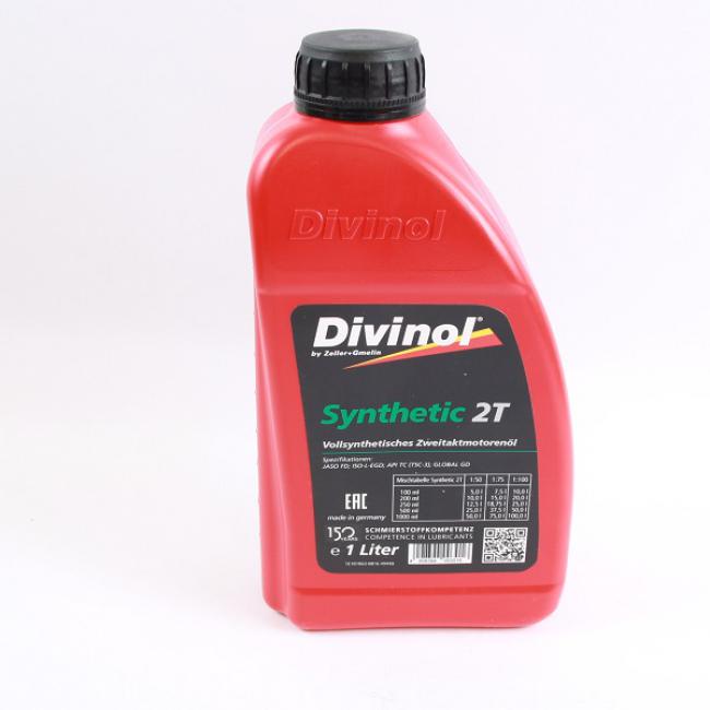 vollsynthetisches 2-Takt Öl Hochleistung s- Zweitaktöl 1000 ml Divinol Kart