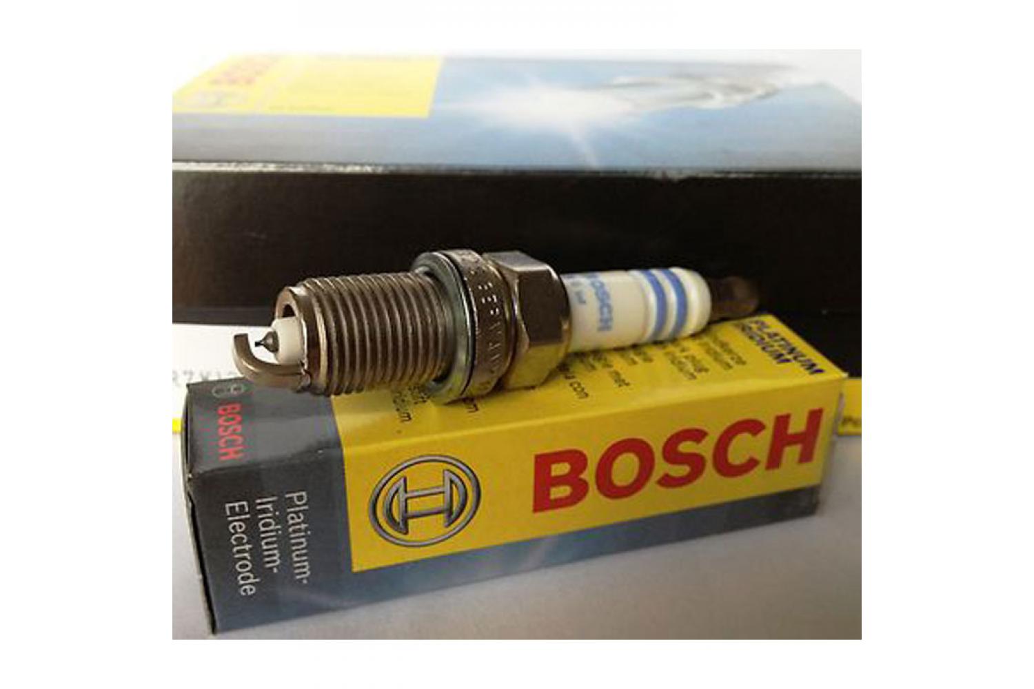 Bosch Zündkerze Platin Iridium, FR 6 KI 332 S für CNG / LPG