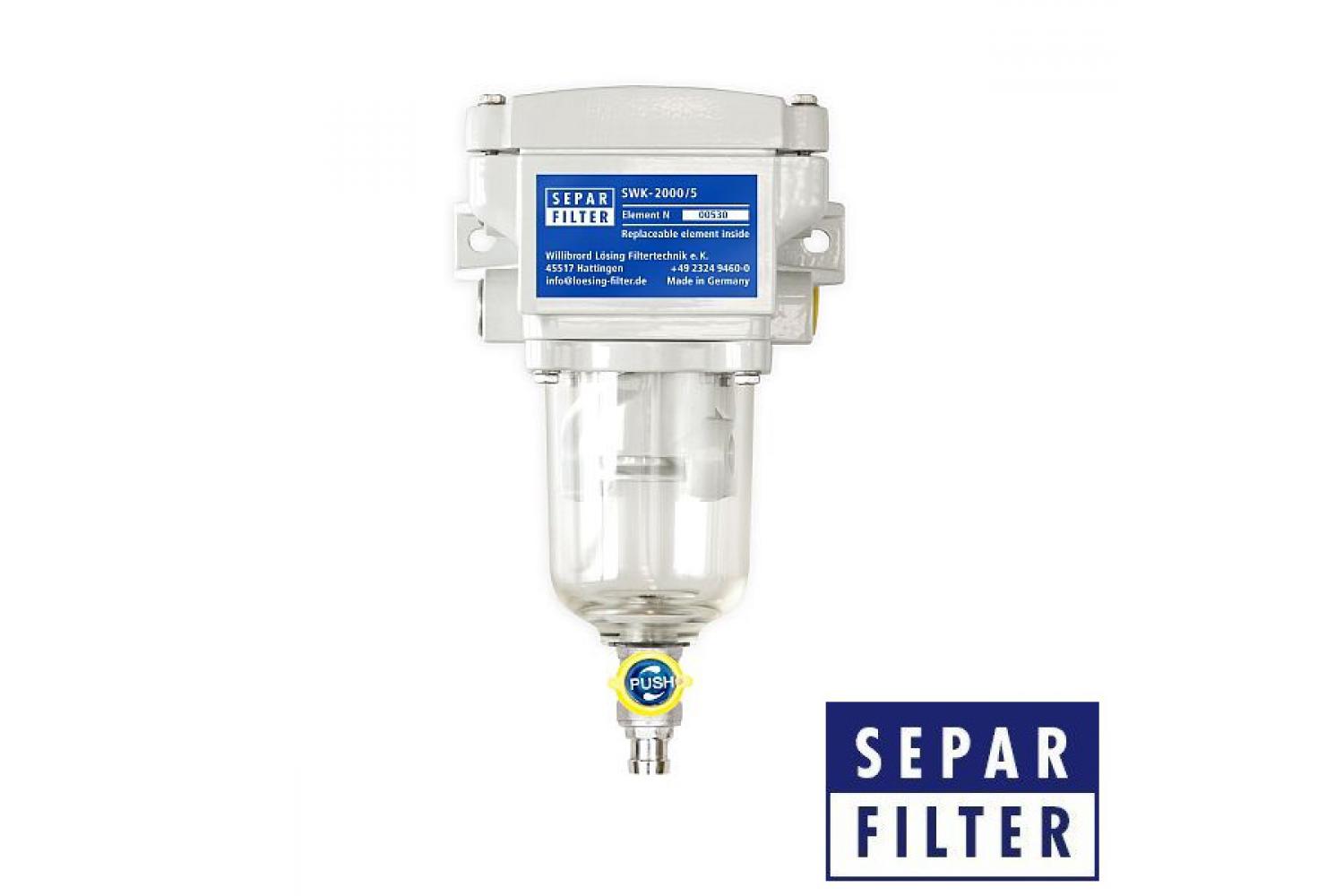 Separ Dieselfilter 063800 LKF-AUTM Wasserabscheider 180L/h