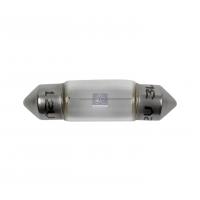 10 Stück Glühlampe - DT Spare Parts 9.78115 / 12 V, 3 W, SV7-8, L: 28 mm