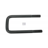 2 Stück U-Bolzen - DT Spare Parts 2.61832 / M24 x 3, LTh: 70 mm, L: 260 mm, W: 102 mm