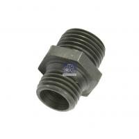 50 Stück Stutzen - DT Spare Parts 4.40210 / D: 8 mm, M14 x 1,5, M16 x 1,5, SW: 19, H: 25 mm