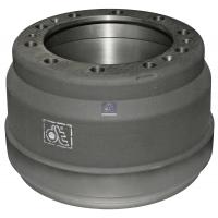 Bremstrommel - DT Spare Parts 2.40320 / D: 410 mm, 10 bores, B: 28 mm, P: 335 mm, D: 282 mm, H: 294,5 mm, B: 215 mm