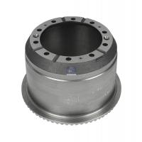 Bremstrommel - DT Spare Parts 1.18706 / D: 413 mm, 10 bores, B: 23,5 mm, P: 335 mm, D: 295 mm, H: 320,5 mm, B: 265,5 mm