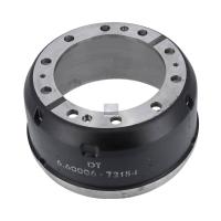 Bremstrommel - DT Spare Parts 6.60006 / D: 414 mm, 10 bores, B: 25 mm, P: 335 mm, D: 280,8 mm, H: 230 mm, B: 182 mm