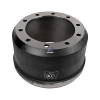Bremstrommel - DT Spare Parts 10.23200 / D: 419,4 mm, 10 bores, B: 24,4 mm, P: 335 mm, D: 282,7 mm, H: 272 mm, B: 230 mm