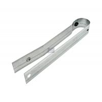 Halteblech - DT Spare Parts 10.16445 / L: 500 mm, W: 90 mm, H1: 48 mm, H2: 58 mm