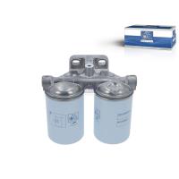 Kraftstofffilter, komplett - DT Spare Parts 1.12126 / D: 62 mm, D: 76 mm, M16 x 1,5, M14 x 1,5, H: 120 mm