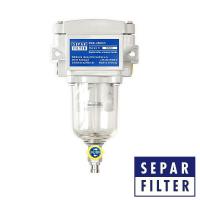 SEPAR SWK 2000/5 Wasserabscheider + Filter für leichte Dieselkraftstoffe + Heizung 24V