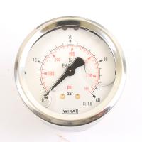 Wika Druck-Manometer 40 bar Armatur Glyzerin EN 837-1 G 1/4